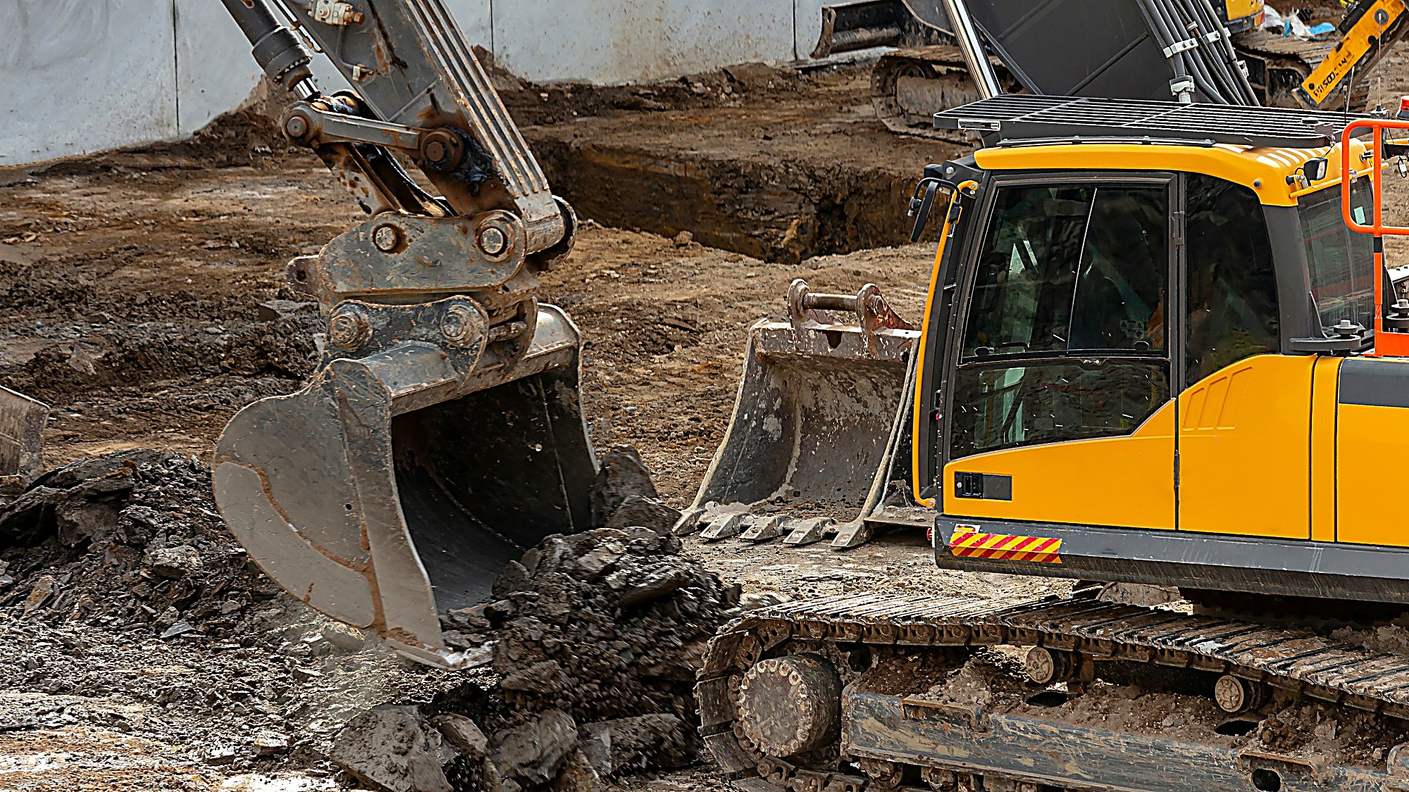 Tough Terrain excavation on challenging ground