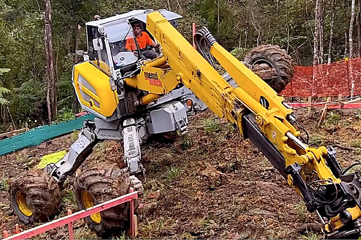 Fire-risk vegetation mulching